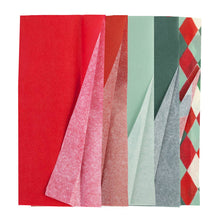 Load image into Gallery viewer, Mixed Harlequin Tissue Paper - 5 Sheets | Christmas Gifting |