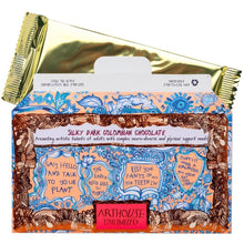 Load image into Gallery viewer, Words of Wisdom, Silky Dark Colombian Chocolate Bar