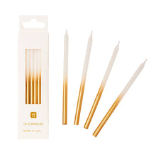 Load image into Gallery viewer, Luxe Gold Ombre Candles, 10cm
