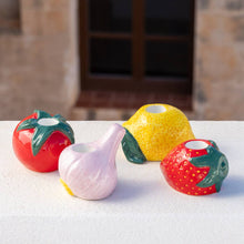 Load image into Gallery viewer, Bon Appetit Lemon Ceramic Candle Holder - 6cm