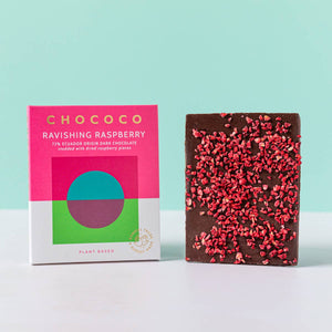 72% Ecuador Dark Chocolate - Ravishing Raspberry