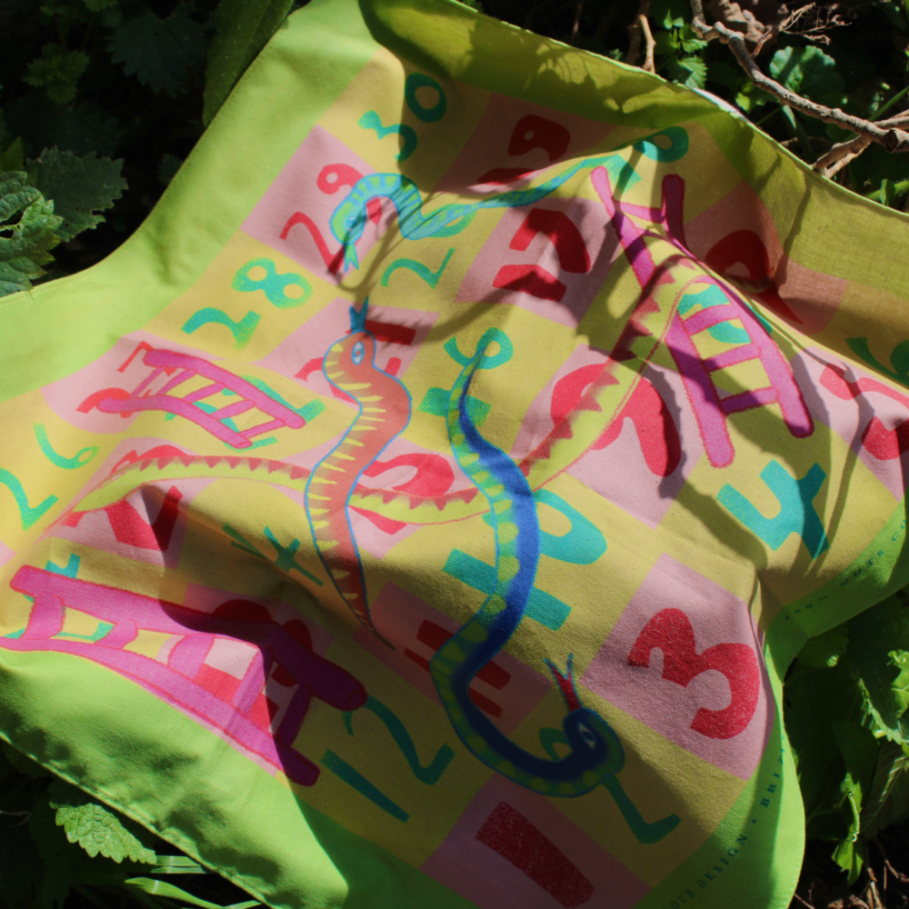 Snakes and Ladders Bandana