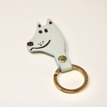 Load image into Gallery viewer, Dog Key Fob: Cream