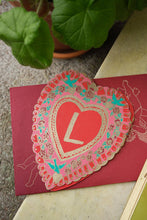 Load image into Gallery viewer, Love Concertina Greeting Card: C5