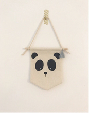 Load image into Gallery viewer, POLAR BEAR ANIMAL fabric banner
