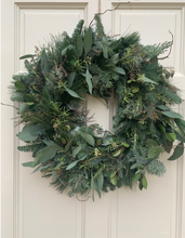 Load image into Gallery viewer, WINTER FOLIAGE WREATH