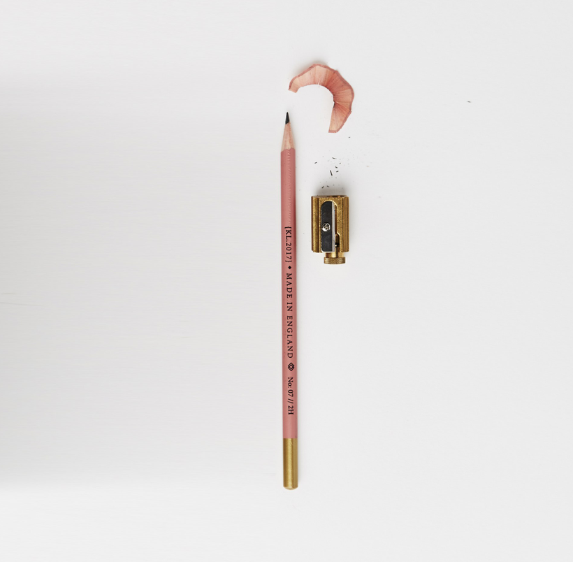 Dark Pink Pencils 2H