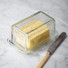 Load image into Gallery viewer, Classic Glass Butter DIsh