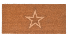 Load image into Gallery viewer, DOUBLE EMBOSSED Star door mat