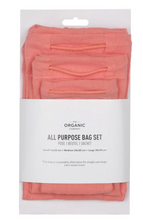 Load image into Gallery viewer, CORAL ALL PURPOSE BAG SET
