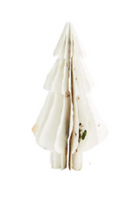 Load image into Gallery viewer, SMALL IVORY STANDING PAPER TREE