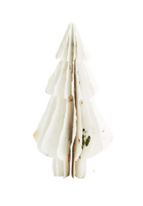 SMALL IVORY STANDING PAPER TREE