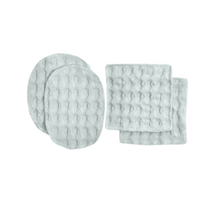 SKY BLUE BIG WAFFLE MAKE-UP PADS